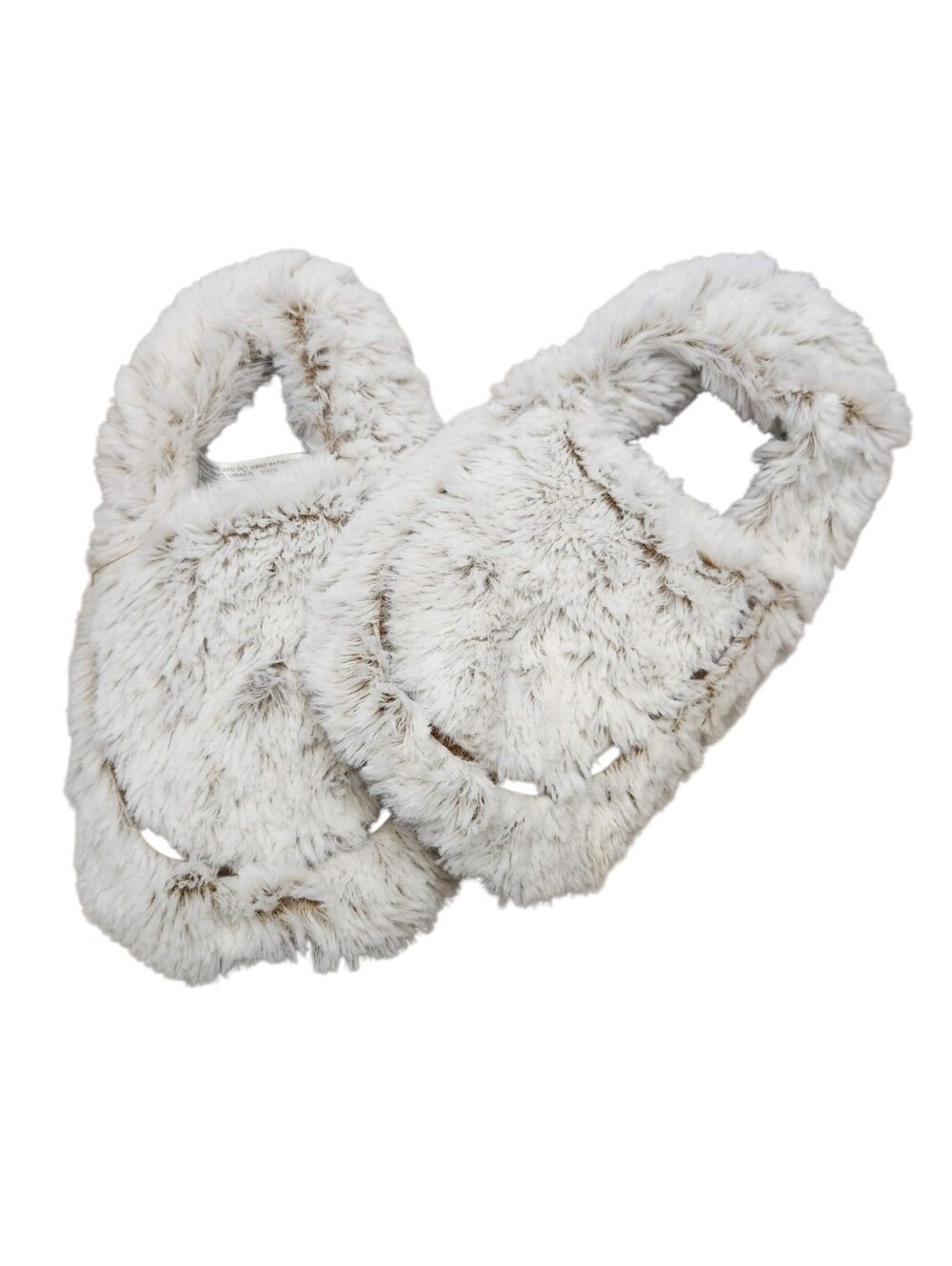Women's Warmies Microwaveable Slippers Lavender Scented One Size 6-10 Beige Tan
